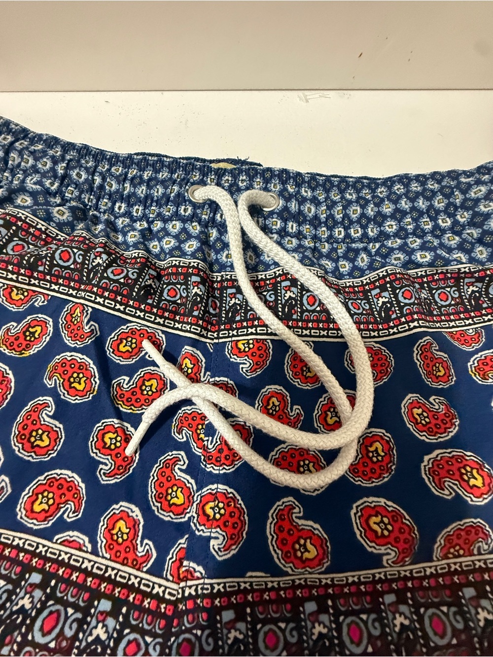 J. crew, beautiful swimming shorts with lots of colors and extra layer - Picture 3 of 15